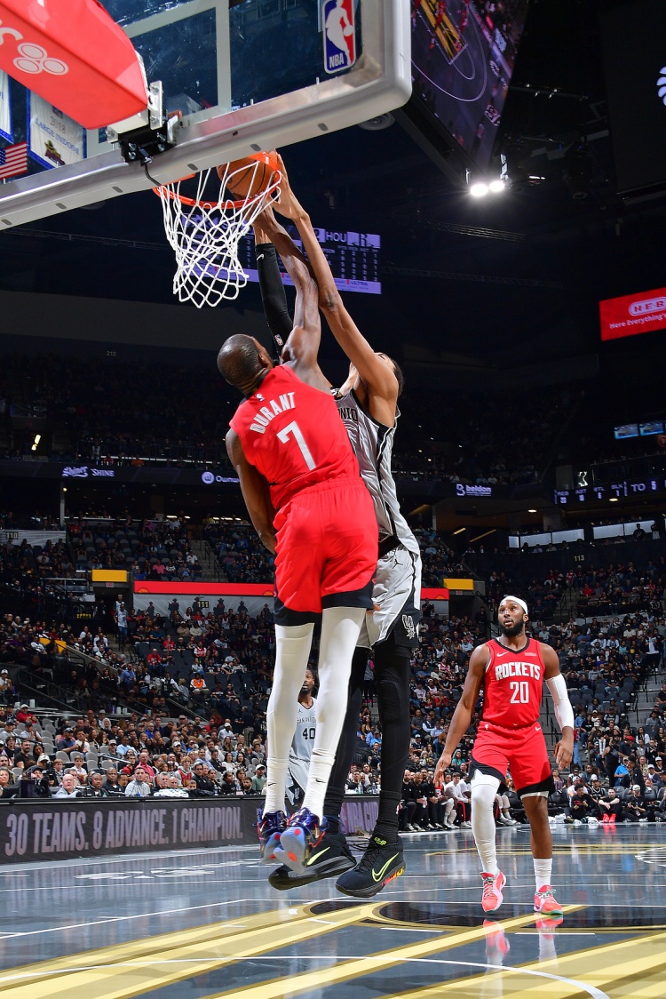 开云体育下载-本赛季限制对方命中率最低榜：文班仅排第二 KD第五 雷霆3人前十